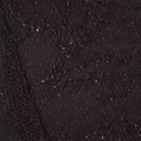 Чорний бюстгальтер-халтер з мереживом і тюлем