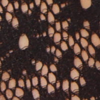 NATURAL Чорний мереживний бюстгальтер