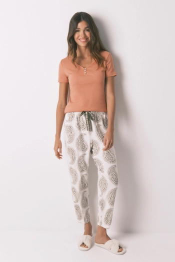 Бавовняна футболка в рубчик