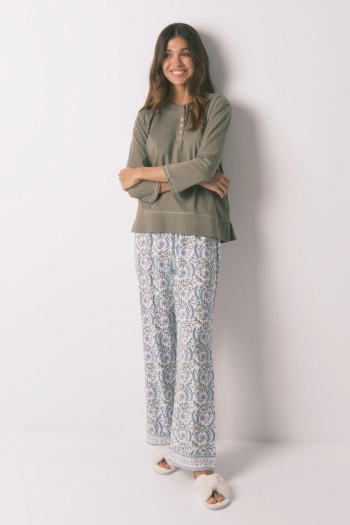 Футболка с рукавами ¾  из хлопка