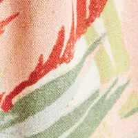 Довгі струмуючі штани-капрі в тропічному стилі