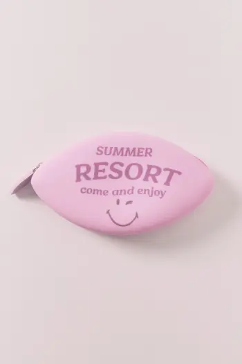 Сиреневый силиконовый кошелек SmileyWorld®