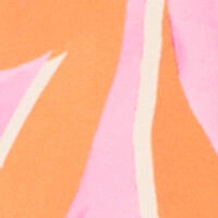 Топ-бикини бандо с цветочным принтом