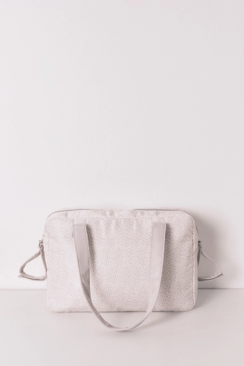 Велика сумка для дитячого візка з анімалістичним принтом