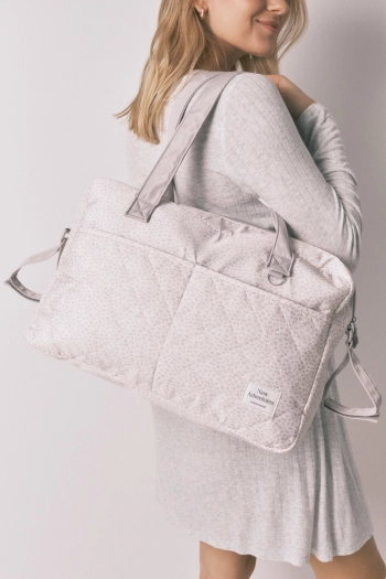 Велика сумка для дитячого візка з анімалістичним принтом