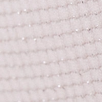 Білі безшовні трусики-танга в рубчик з люрексом