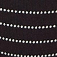 Чорні широкі трусики з мереживними деталями