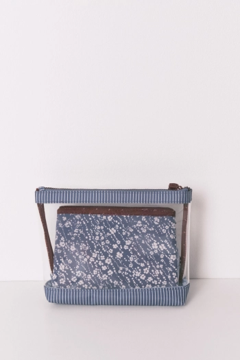 Набор из 3 косметичек с разными принтами