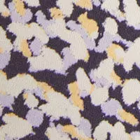 Білий топ-бікіні бандо з квітковим принтом