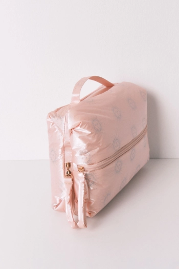 Большая розовая косметичка