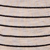 Классические трусики из хлопка с принтом и серым кружевом