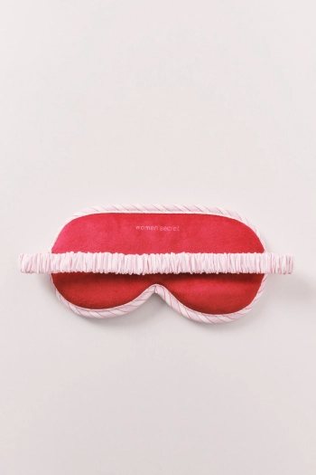 Маска для сну з написом