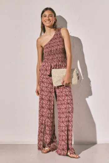 Асиметричний топ з еластичними збірками
