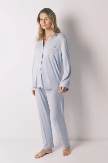 Длинная пижама рубашечного кроя "maternity" super soft