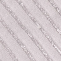 Домашні капці сірі з люрексом в рубчик