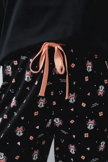 Длинная хлопковая пижама Minnie Halloween