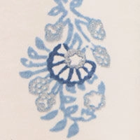 Пижама с брюками-капри с узором пейсли из хлопка