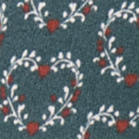 Довгі штани з м'якої тканини з принтом "сердечка"