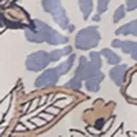 Класична піжама з бавовна з квітковим принтом