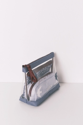 Набор из 3 косметичек с разными принтами