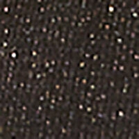 Черный топ-бикини с треугольными чашками с блестками