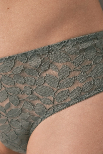 Широкі трусики-бразиліана з мереживом