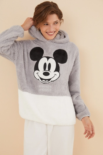 Довга пухнаста піжама Mickey Mouse