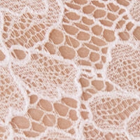 Класичні білі мереживні трусики