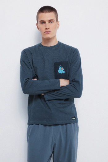 Довга піжама "Cookie Monster"