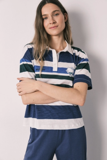 Пижама Hello Kitty с коротким рукавом из хлопка