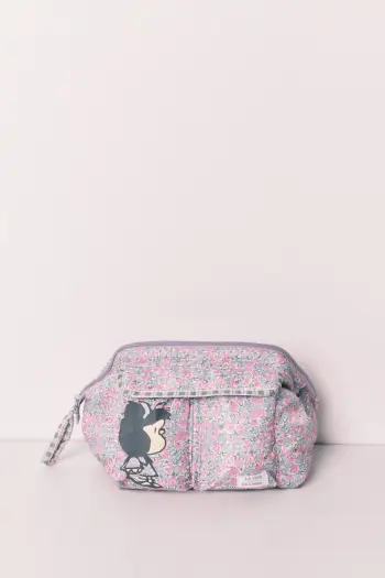Велика косметичка у квіточку Mafalda