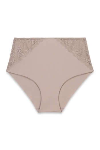 Сірі коригувальні трусики з високою талією