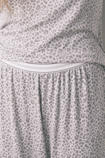 Длинная пижама Miffy с анималистичным принтом