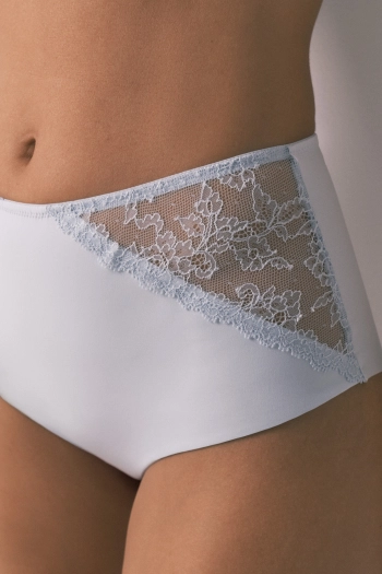 Сині коригувальні трусики з високою талією