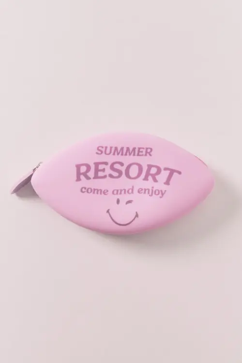 Сиреневый силиконовый кошелек SmileyWorld®