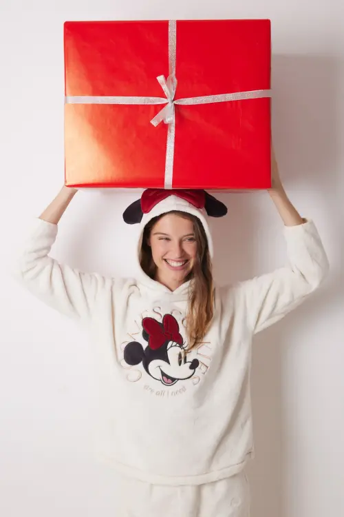 Довга флісова піжама Minnie