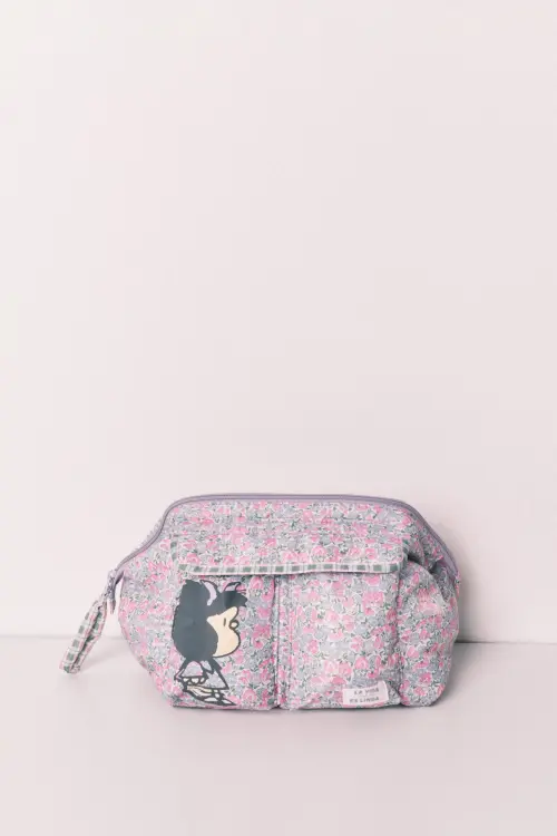 Велика косметичка у квіточку Mafalda